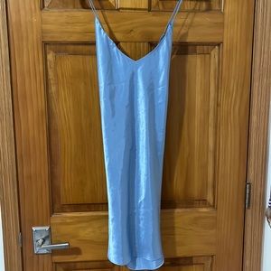 Victoria Secret Slip Dress. Size Large. Baby Blue.